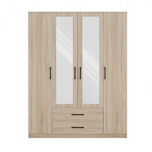 Topeshop ROMANA 160 SON гардероб/килер за спалня 11 рафта 4