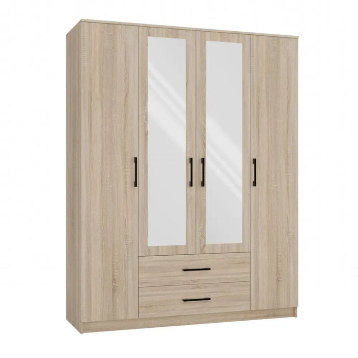 Topeshop ROMANA 160 SON гардероб/килер за спалня 11 рафта 4