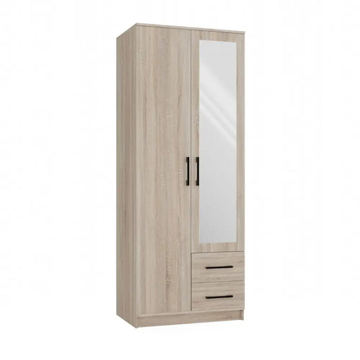 Topeshop ROMANA 80 SON L гардероб/дрешник за спалня 5 рафта