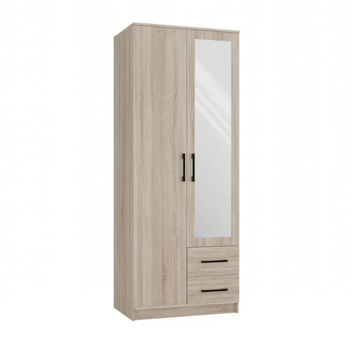 Topeshop ROMANA 80 SON L гардероб/дрешник за спалня 5 рафта