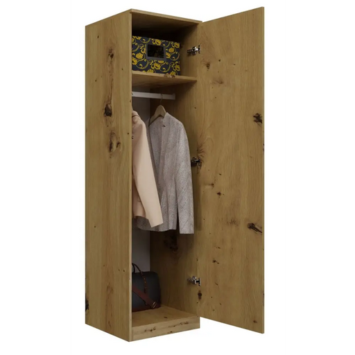 Topeshop SD-50 ARTISAN KPL гардероб/килер за спалня 5 рафта