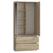 Topeshop SS-90 SON LUS KPL гардероб/килер за спалня 5 рафта