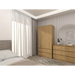 Topeshop SZAFA MALWA ART гардероб/килер за спалня 5 рафта 2