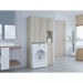 Topeshop ZESTAW MARPOL DD Шкаф за баня SONOMA Дъб