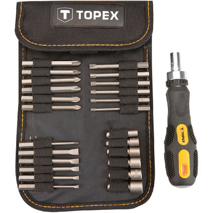 ОТВЕРТКА С БИТОВЕ TOPEX