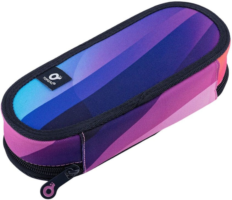 Овален ученически несесер Topgal Etue - 22028, 1 цип