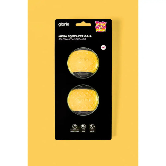 Топка за Домашни Любимци Gloria PLAY AND RUN Жълт TPR M