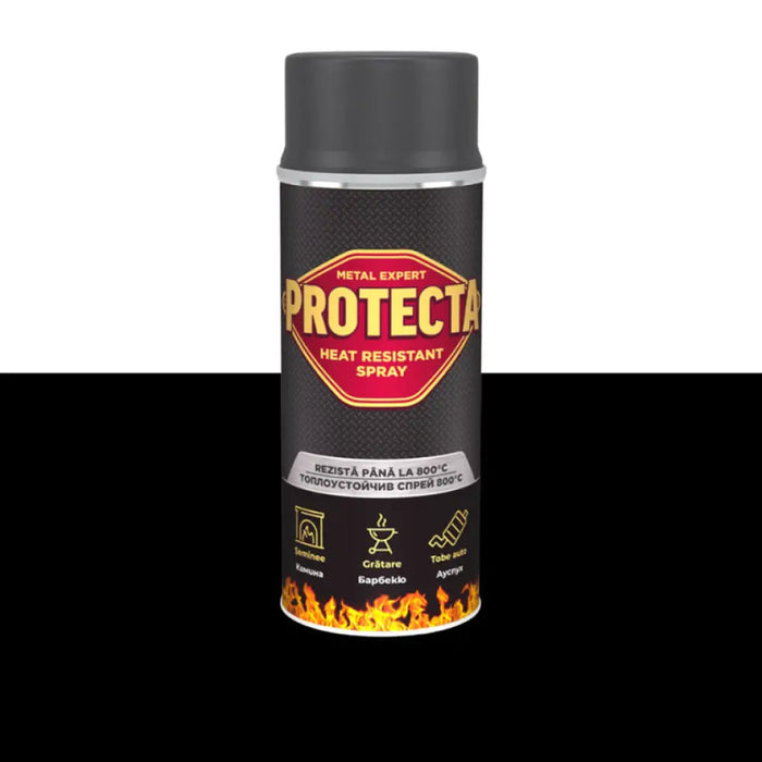ТОПЛОУСТОЙЧИВ СПРЕЙ ЧЕРЕН 400 ML PROTECTA