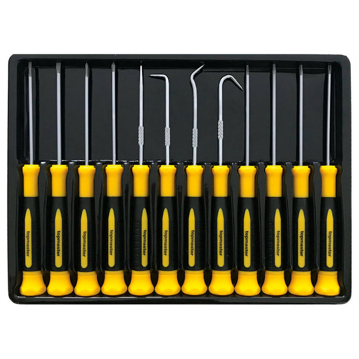 ПРЕЦИЗНИ ОТВЕРТКИ К-Т 12 БР TOPMASTER