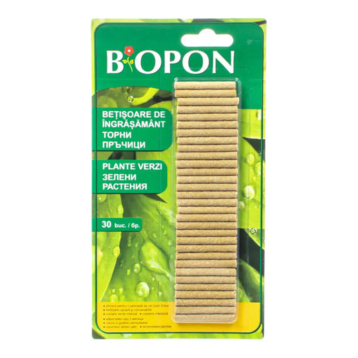 ТОР НА ПРЪЧИЦИ ЗА ЗЕЛЕНИ РАСТЕНИЯ 30БР BIOPON
