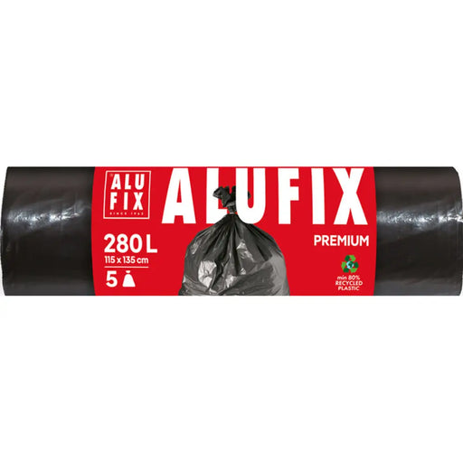 ТОРБИ ЗА ОТПАДЪЦИ 280L 5 БР LDPE ALUFIX PREMIUM