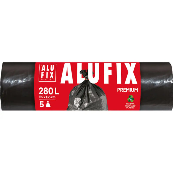 ТОРБИ ЗА ОТПАДЪЦИ 280L 5 БР LDPE ALUFIX PREMIUM