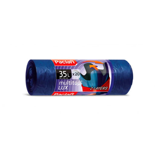 ТОРБИ ЗА ОТПАДЪЦИ 35L 20БР 20 БР PACLAN MULTI-TOP
