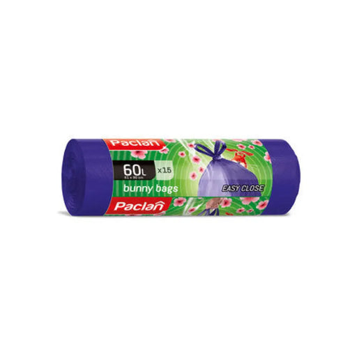 ТОРБИ ЗА ОТПАДЪЦИ 60L 15 БР PACLAN BUNNY