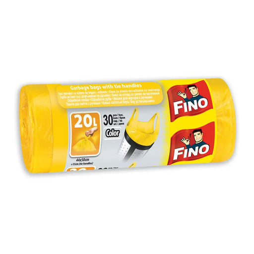 ТОРБИ ЗА ОТПАДЪЦИ 20L 30 БР FINO COLOR