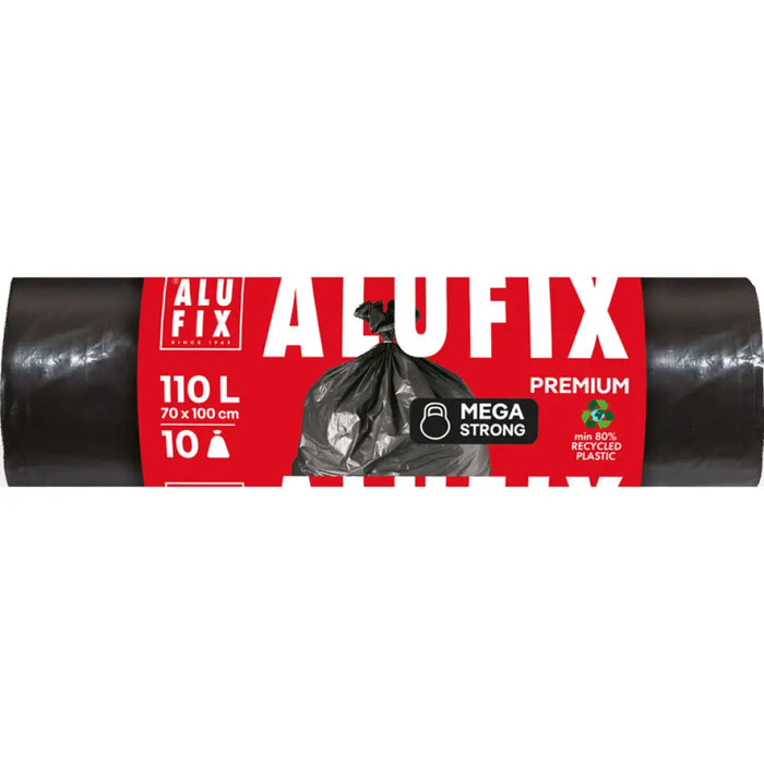 ТОРБИ ЗА ОТПАДЪЦИ 110L 10 БР ALUFIX MEGA STRONG