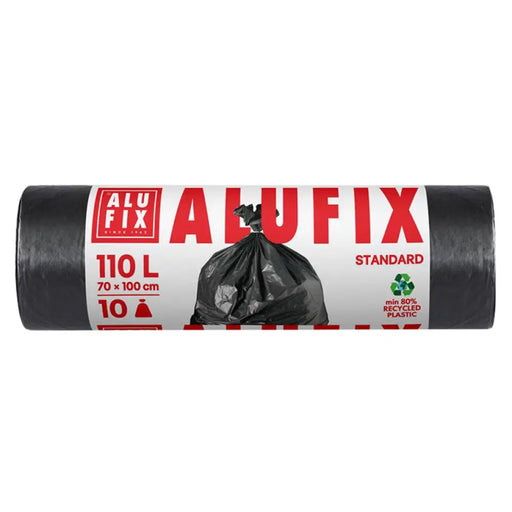 ТОРБИ ЗА ОТПАДЪЦИ 110 L 10 БР LDPE STANDART ALUFIX