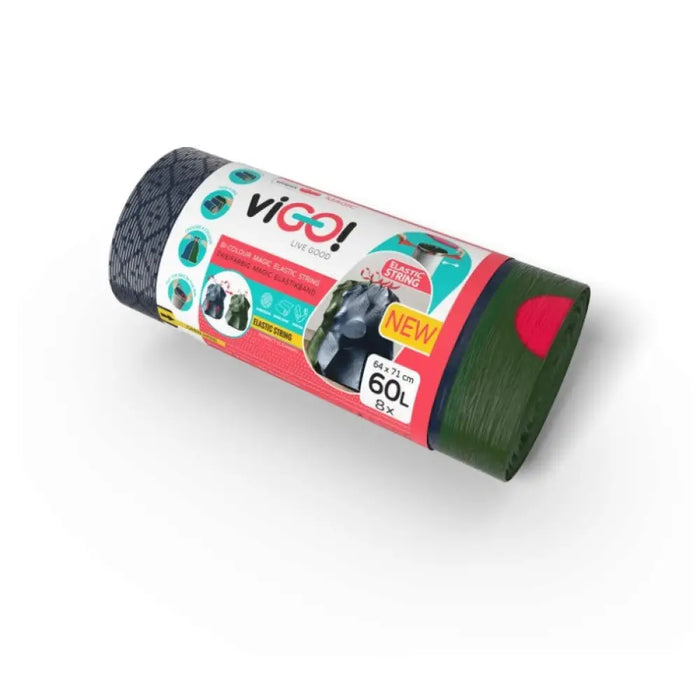 ТОРБИ ЗА СМЕТ С ЛАСТИЧНА ЛЕНТА 60L 8БР MAGIC VIGO