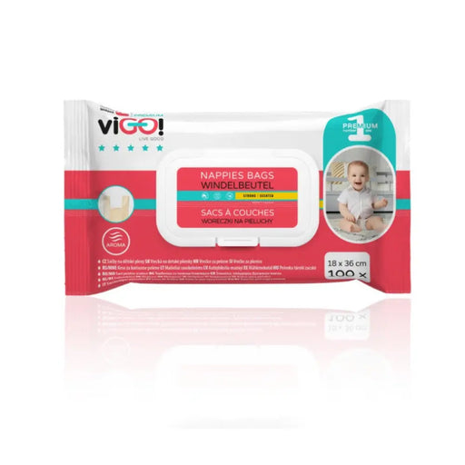 ТОРБИЧКИ ЗА ПЕЛЕНИ 100 БР. PREMIUM VIGO