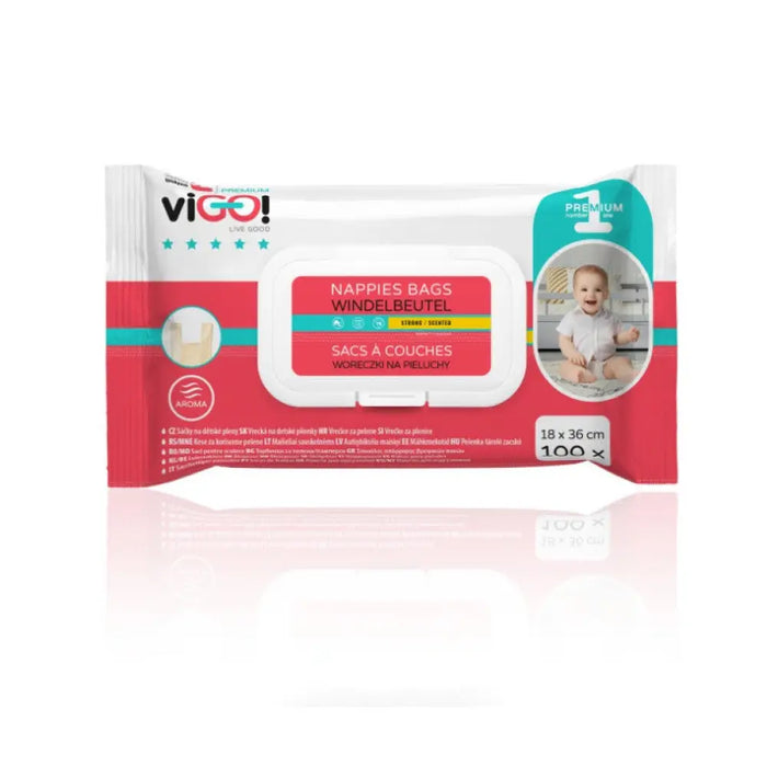 ТОРБИЧКИ ЗА ПЕЛЕНИ 100 БР. PREMIUM VIGO