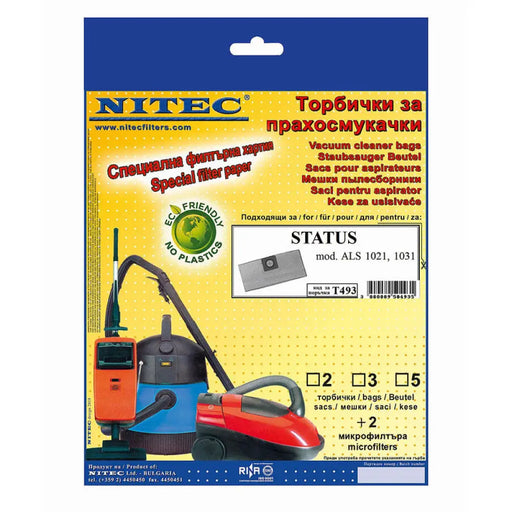 Торбички NITEC за прахосмукачки STATUS ALS1021,1031