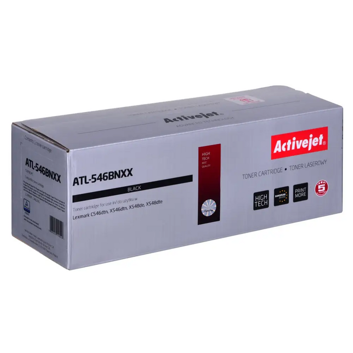 Тонер Activejet ATL-546BNXX (заместител за LEXMARK
