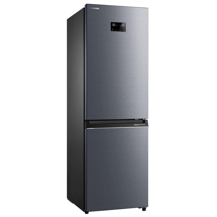 Хладилник с фризер Toshiba GR-RB449WE-PMJ(06) , 338 l, E , Morandi Grey , No Frost