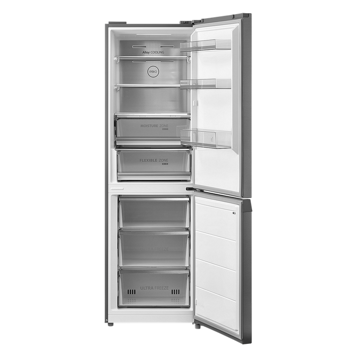 Хладилник с фризер Toshiba GR-RB449WE-PMJ(49) , 338 l, E , No Frost , Сив