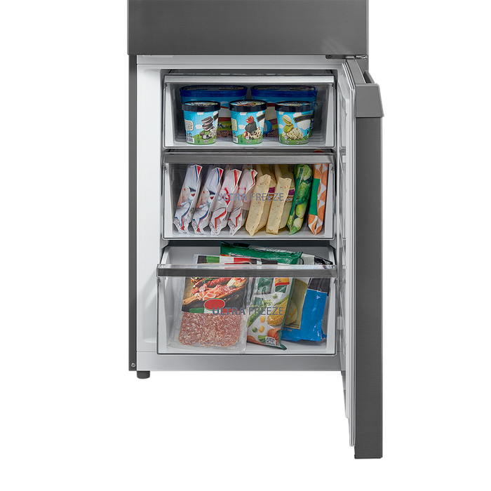 Хладилник с фризер Toshiba GR-RB449WE-PMJ(49) , 338 l, E , No Frost , Сив
