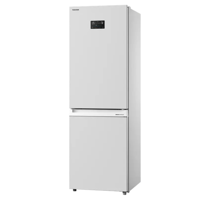Хладилник с фризер Toshiba GR-RB449WE-PMJ(51) , 338 l, E , No Frost , Бял
