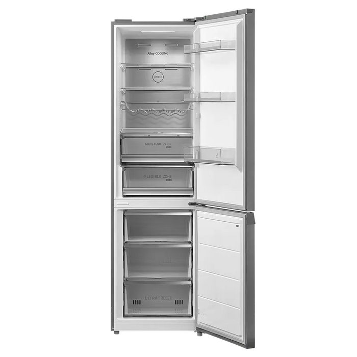 Хладилник с фризер Toshiba GR-RB500WE-PMJ(49) , 378 l, E , No Frost , Сив