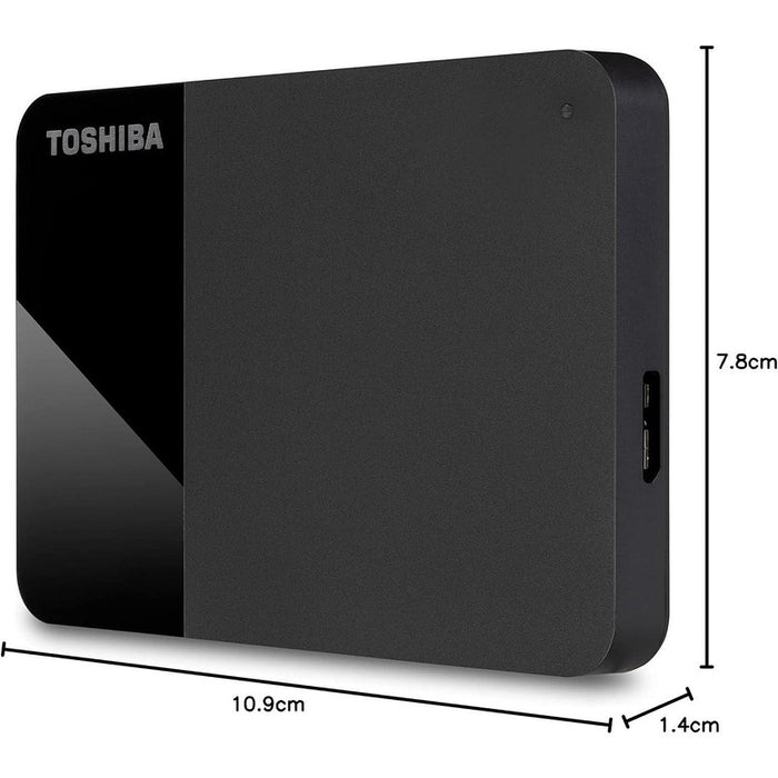 Външен диск Toshiba 2.5" 1TB Canvio Ready 2020 , USB 3.2 Gen 1