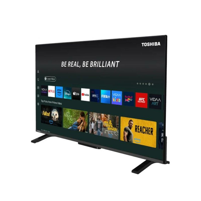 Смарт телевизор Toshiba 40QV2F63DG Full HD 40" LED HDR HDR10+ D-LED HDR10 DVB-T2 400 Hz PQI QLED