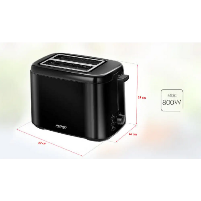 Тостер MPM MTO-07/c черен