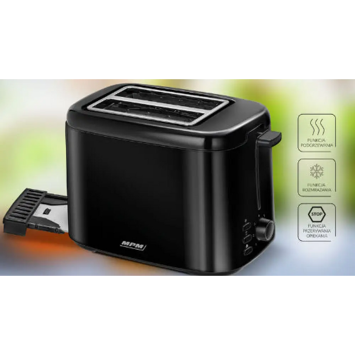 Тостер MPM MTO-07/c черен