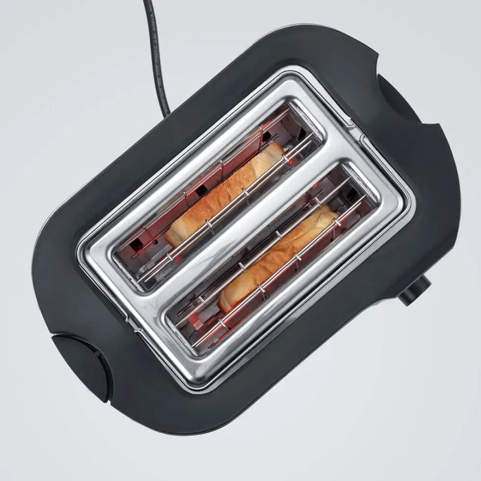 Тостер Severin AT 2217 2 филийки 800 W Металик Червен