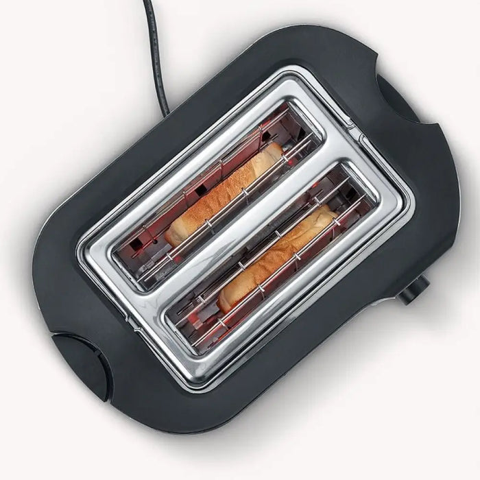 Тостер Severin AT 2217 2 филийки 800 W Металик Червен