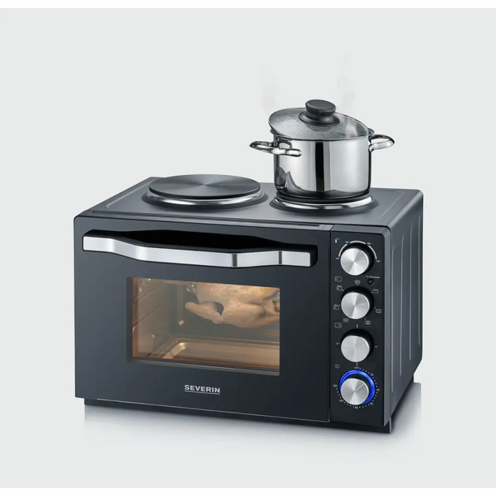 Тостер Severin TO 2074 30 L 2500 W Black Grill