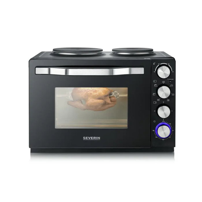 Тостер Severin TO 2074 30 L 2500 W Black Grill