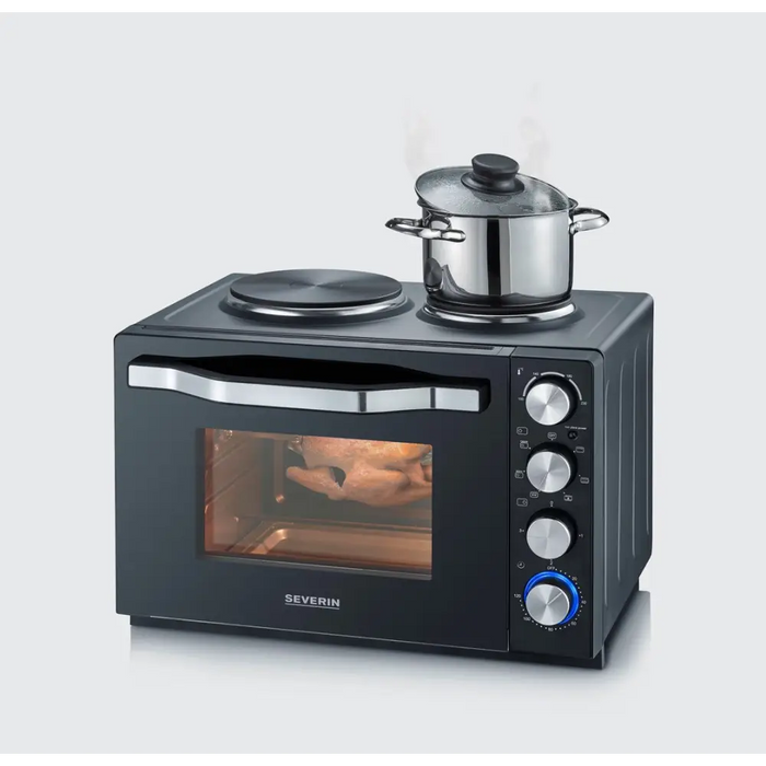 Тостер Severin TO 2074 30 L 2500 W Black Grill