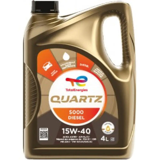 TOTAL QUARTZ 5000 DIESEL 15W-40 4L