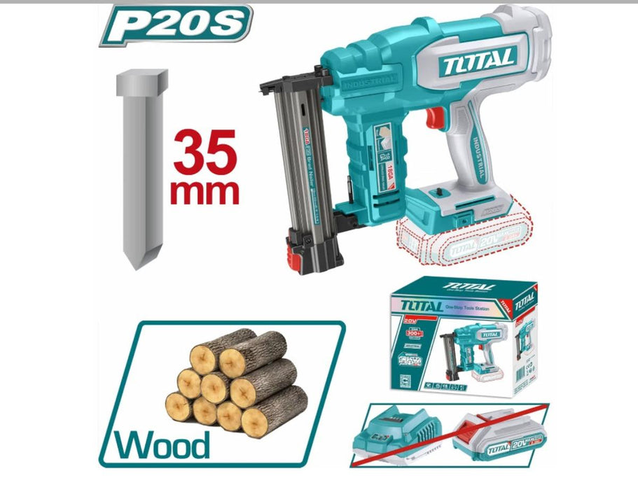 АКУМ. ТАКЕР ЗА ПИРОНИ 20V БЕЗ БАТ TOTAL