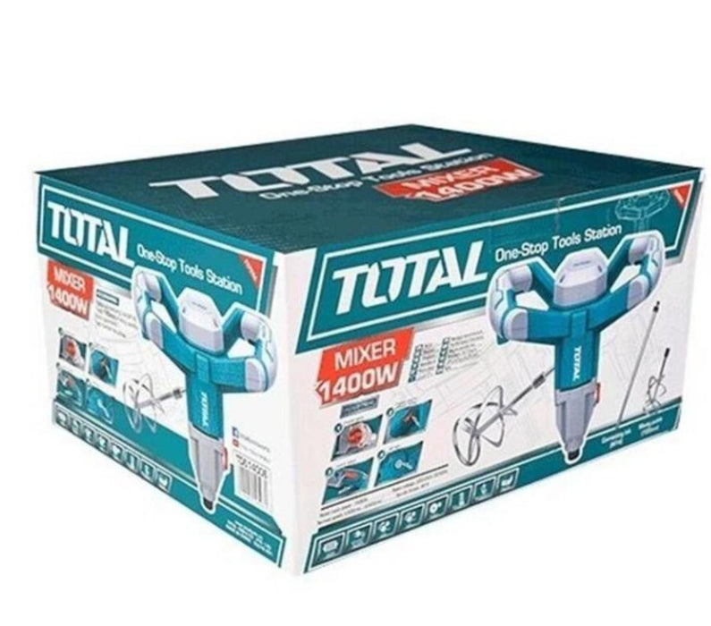 МИКСЕР ЗА СТРОИТЕЛНИ СМЕСИ 1400 W TOTAL