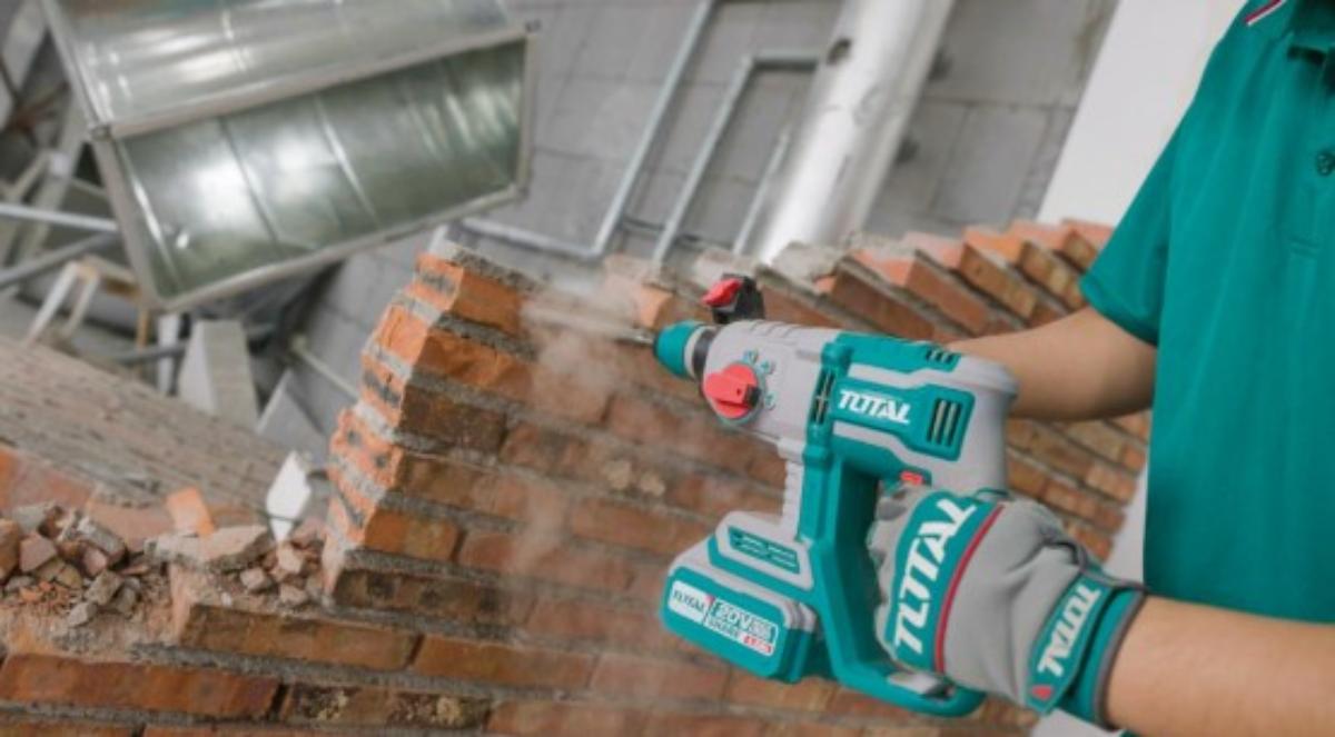АКУМ. ПЕРФОРАТОР 20V, БЕЗ БАТ. TOTAL
