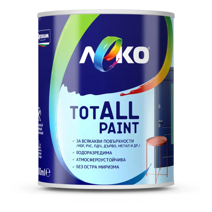 TOTALL PAINT АРКТИК 0.600 L LEKO