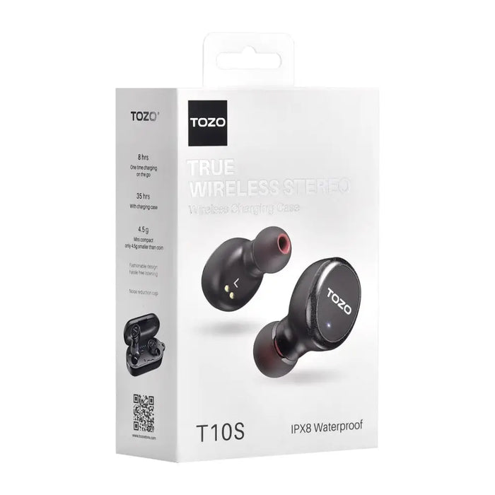 TOZO T10S True Wireless Stereo (TWS) In-Ear USB Type-C