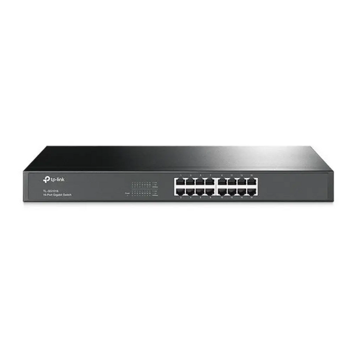 TP-LINK 16-портов гигабитов мрежов превключвател за шкаф