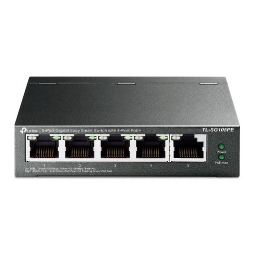 TP-Link 5-портов Gigabit Easy Smart PoE превключвател
