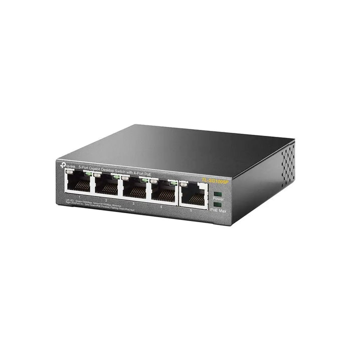 TP-Link 5-портов гигабитов настолен PoE комутатор с 4 порта