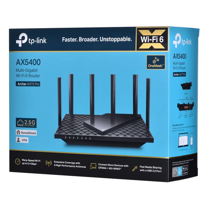 TP-Link Archer AX5400 Multi-Gigabit WiFi 6 рутер